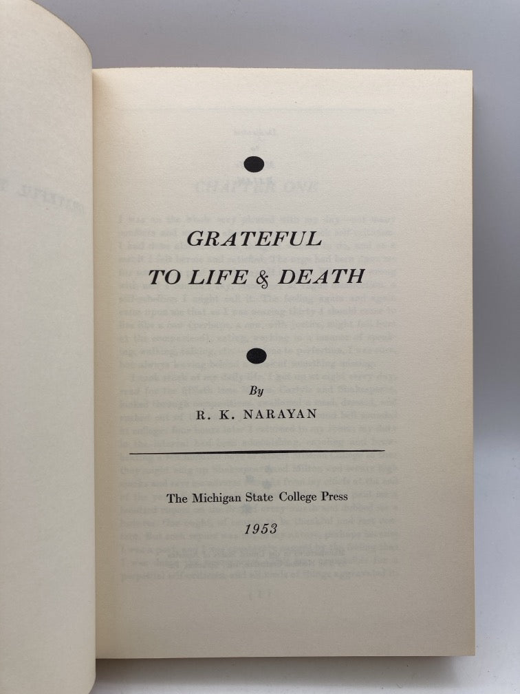 Grateful to Life & Death: A Novel