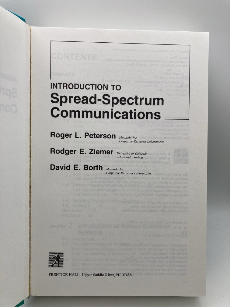 Introduction to Spread Spectrum Communications
