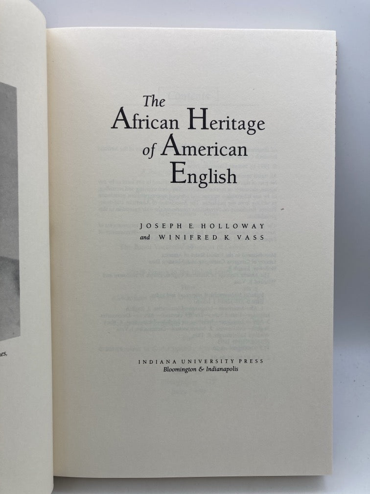 The African Heritage of American English
