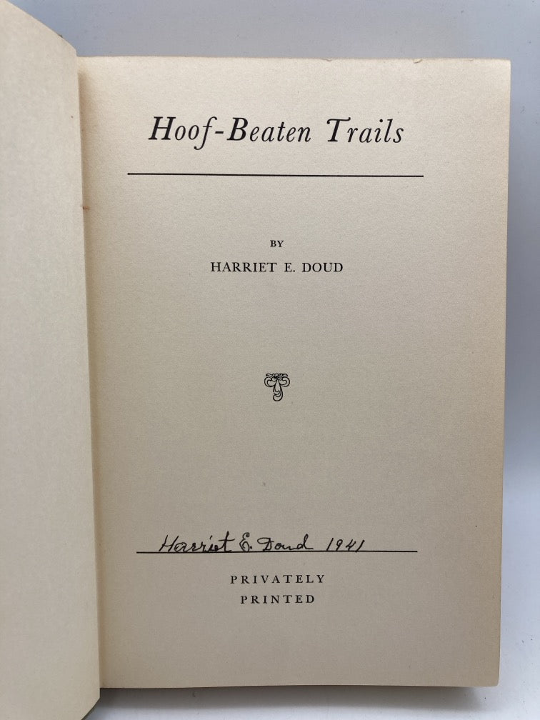 Hoof-Beaten Trails