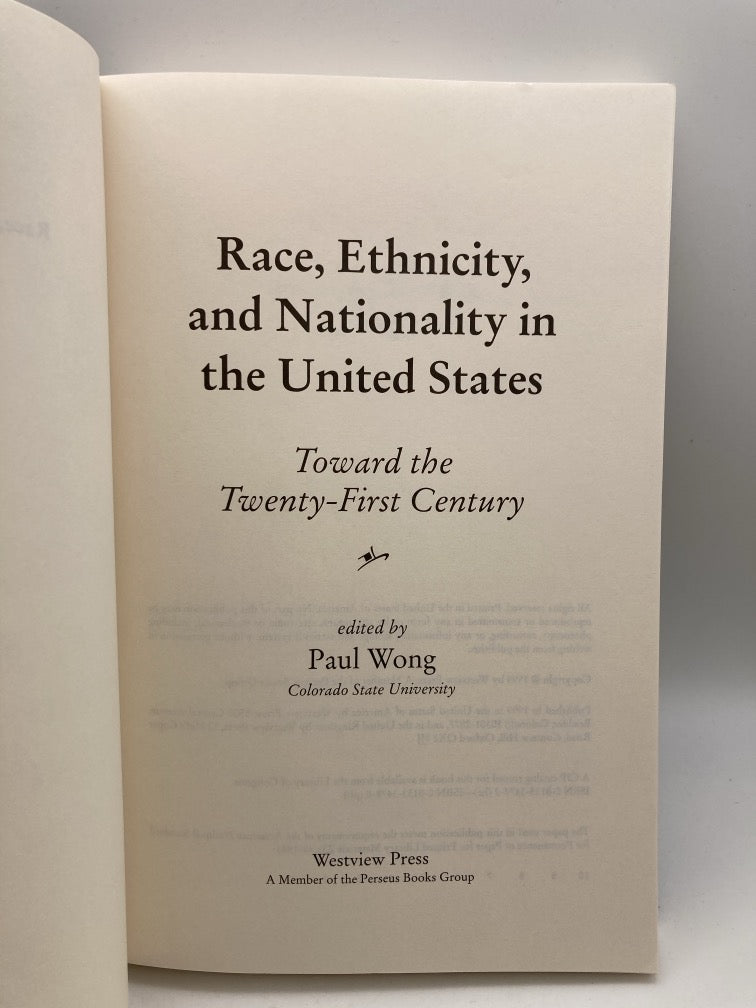 Race, Ethnicity and Nationality in the United States