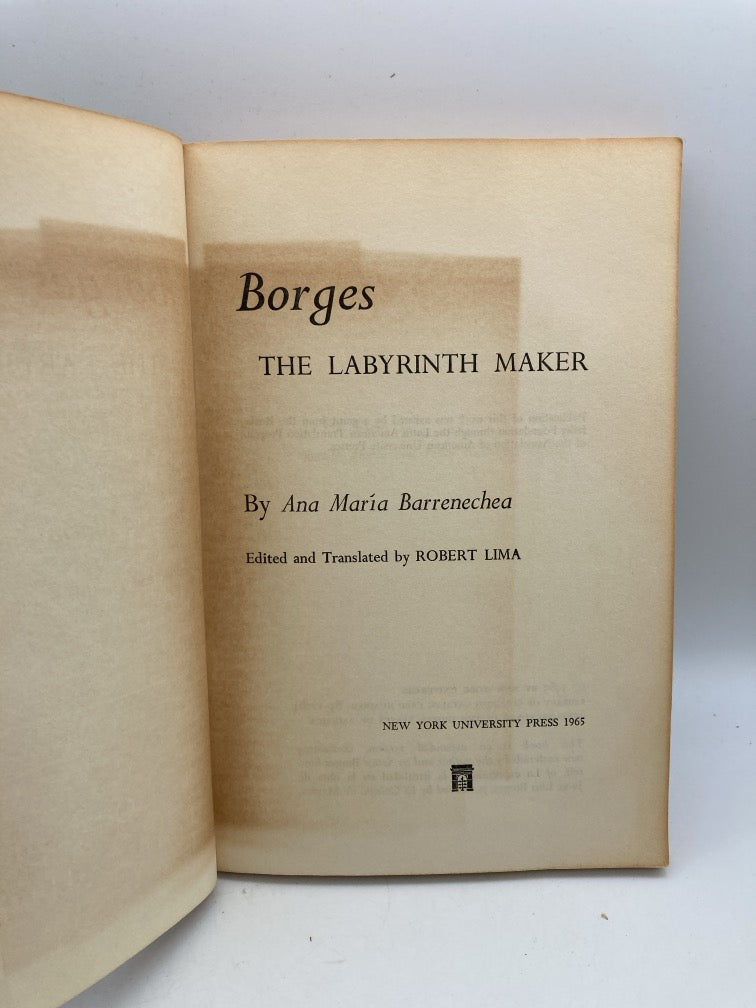 Borges: The Labyrinth Maker
