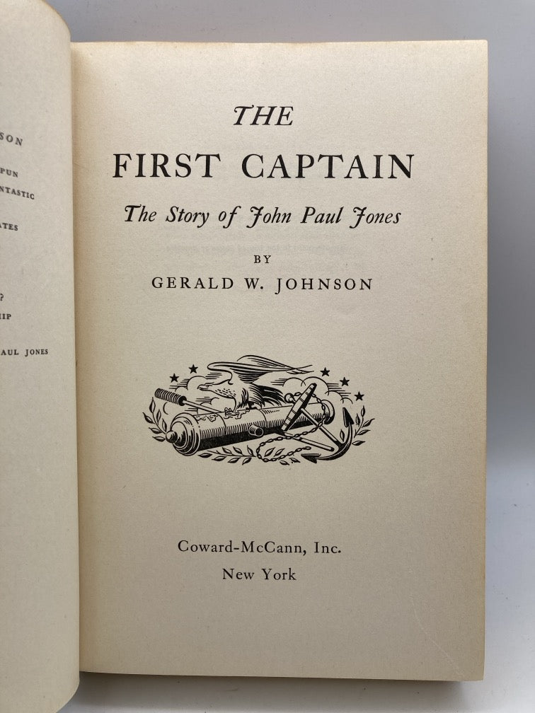 The First Captain: The Story of John Paul Jones