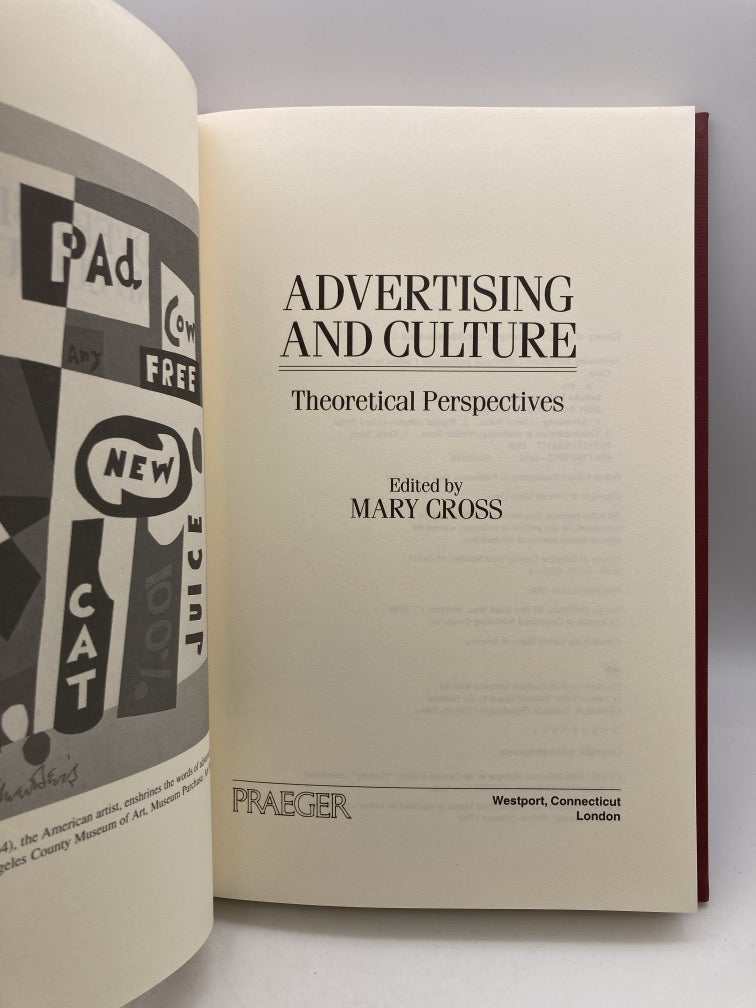 Advertising and Culture: Theoretical Perspectives