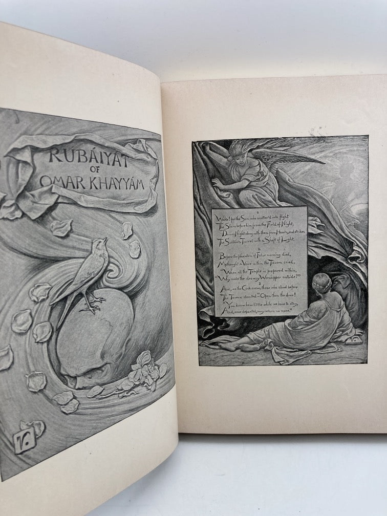 Rubáiyát of Omar Khayyám (1894 edition illustrated by Elihu Vedder)