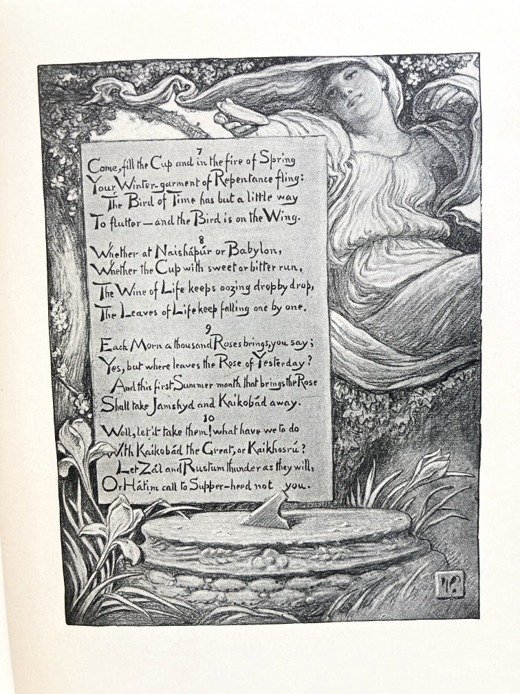 Rubáiyát of Omar Khayyám (1894 edition illustrated by Elihu Vedder)