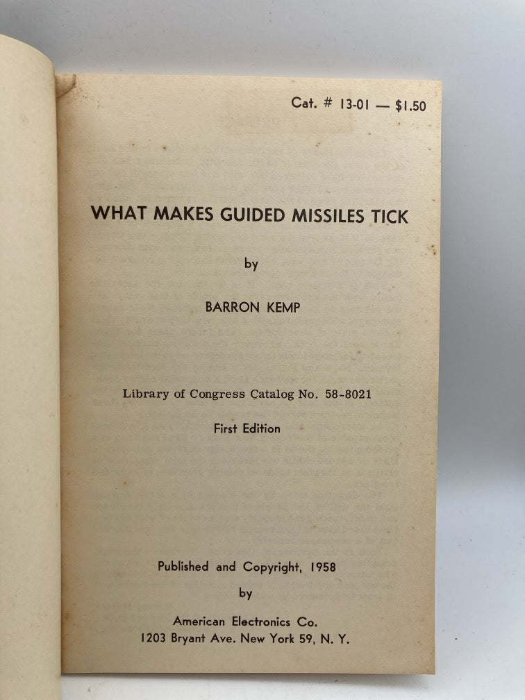 What Makes Guided Missiles Tick!