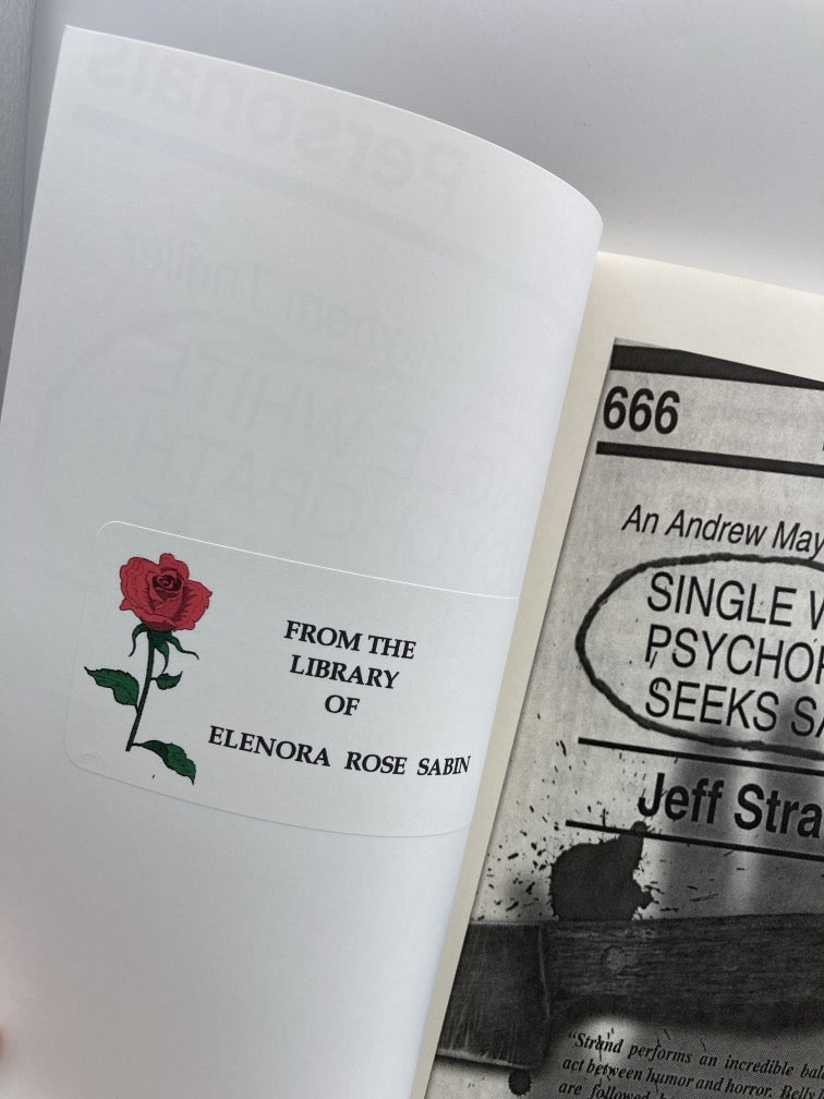 Single White Psychopath Seeks Same