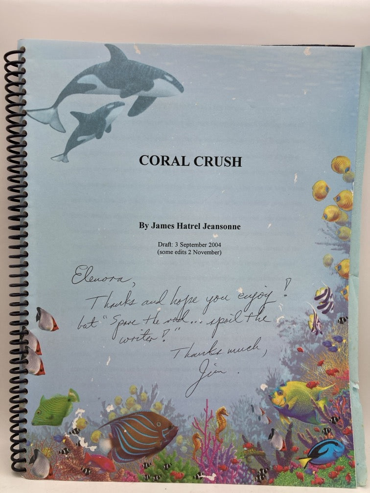 Coral Crush (signed draft copy)