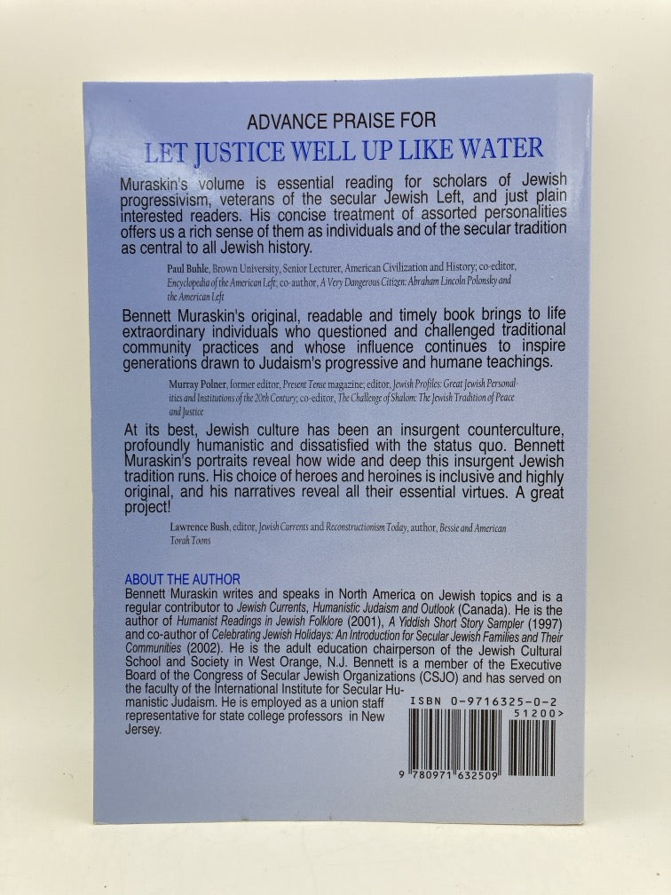 Let Justice Well Up Like Water: Progressive Jews from Hillel to Helen Suzman