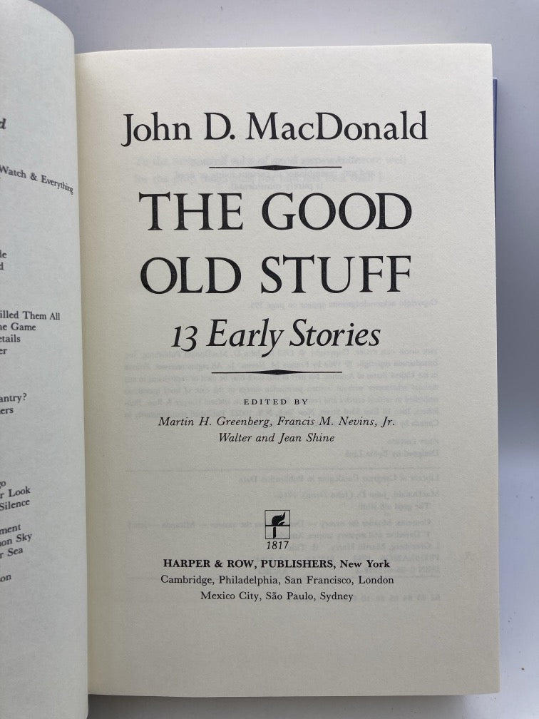 The Good Old Stuff
