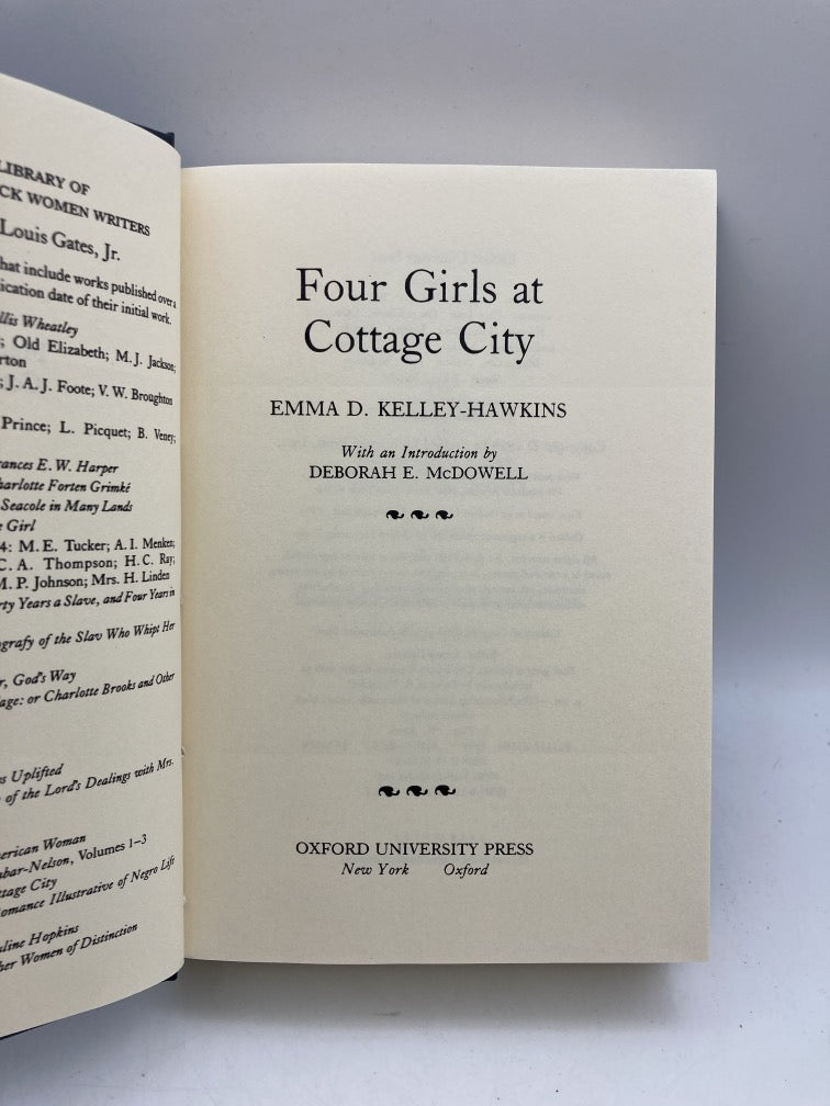 Four Girls at Cottage City (The Schomburg Library of 19th Century Black Women Writers)