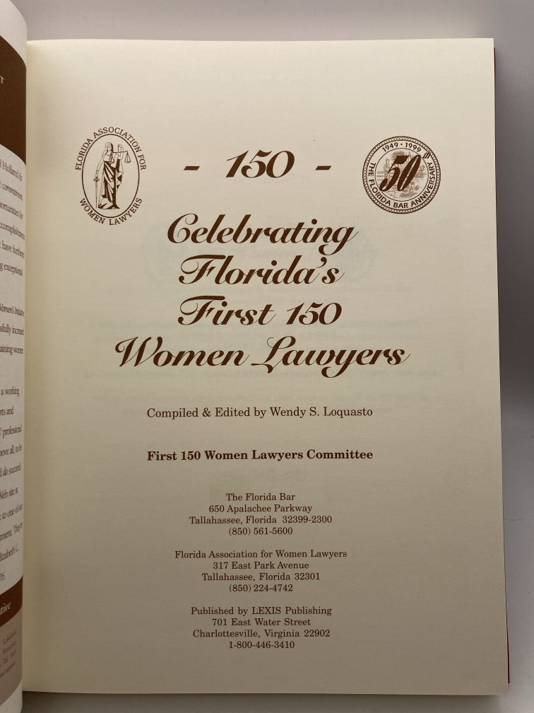 Celebrating Florida's First 150 Women Lawyers