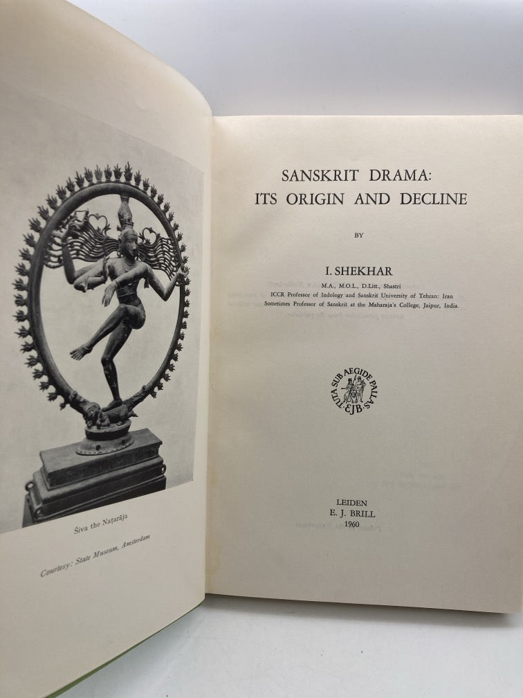 Sanskrit Drama: Its Origin and Decline
