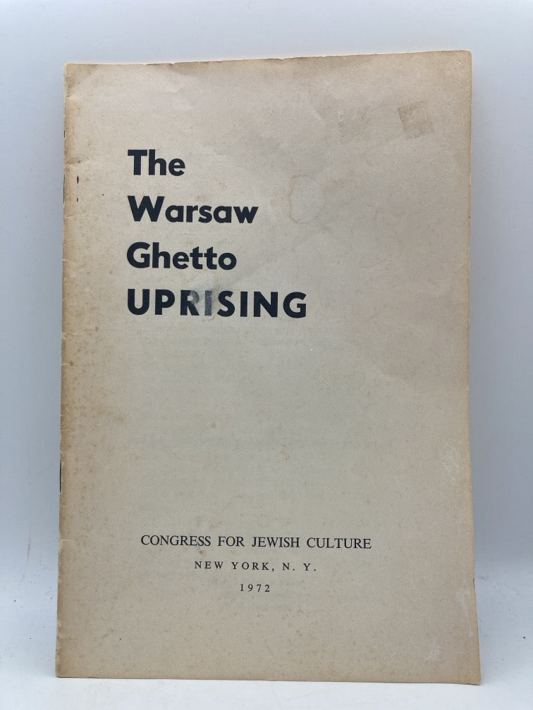 The Warsaw Ghetto Uprising (Congress for Jewish Culture)