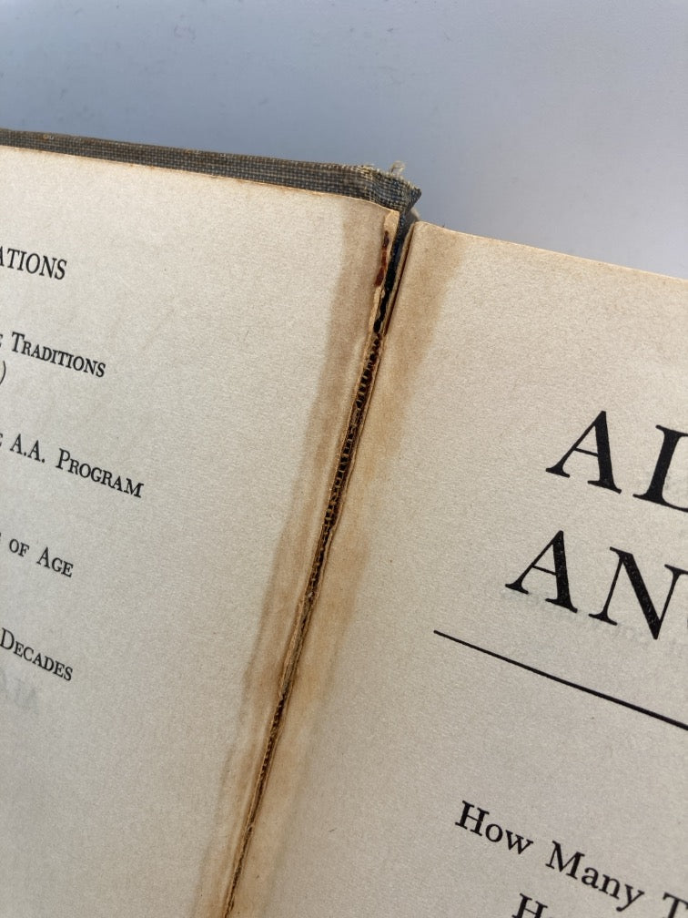 Alcoholics Anonymous: 2nd Edition, 4th Printing (1960)