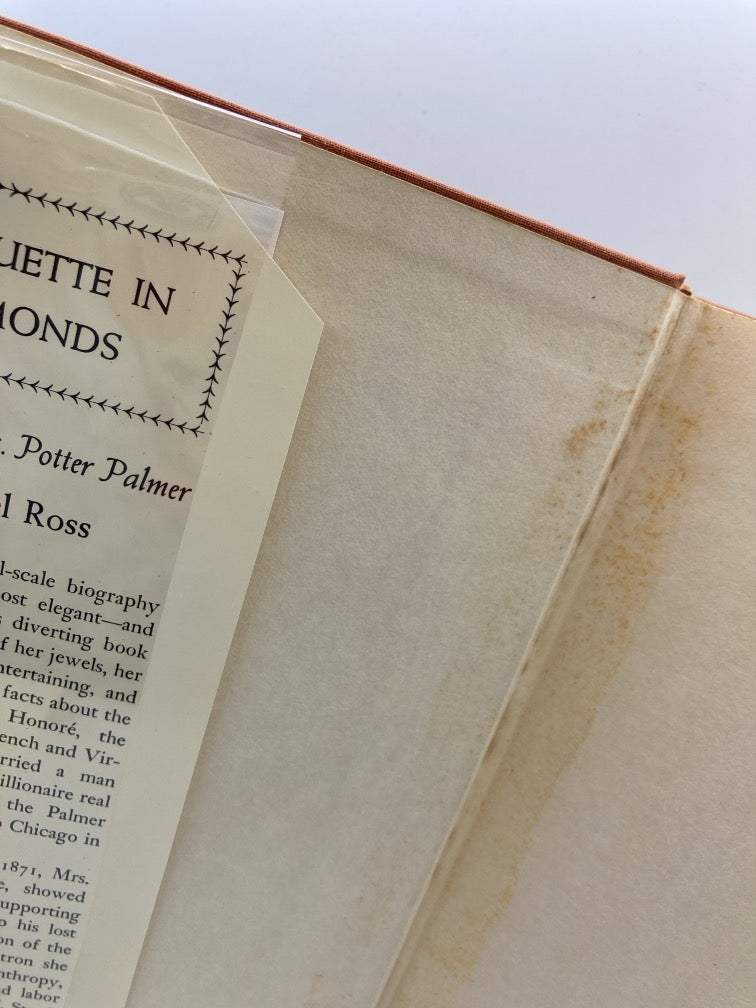 Silhouette in Diamonds: The Life of Mrs. Potter Palmer