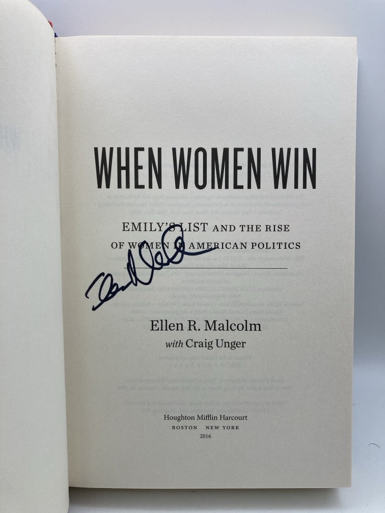 When Women Win: Emily's List and the Rise of Women in American Politics