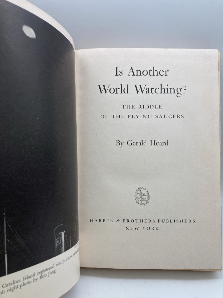 Is Another World Watching? The Riddle of the Flying Saucers