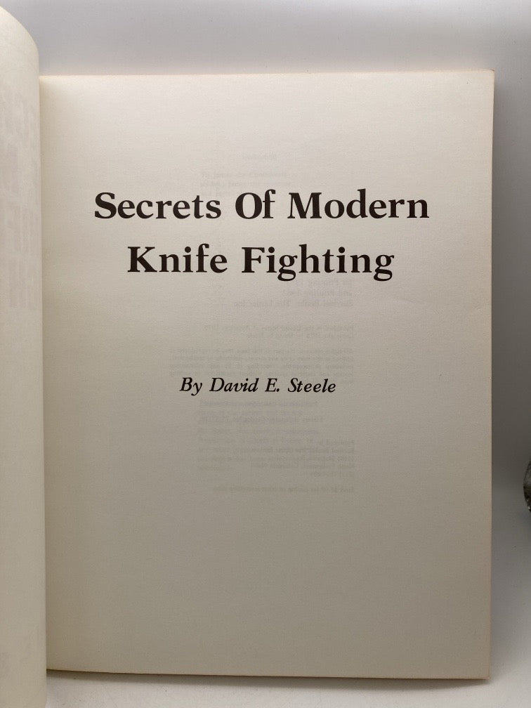 Secrets of Modern Knife Fighting