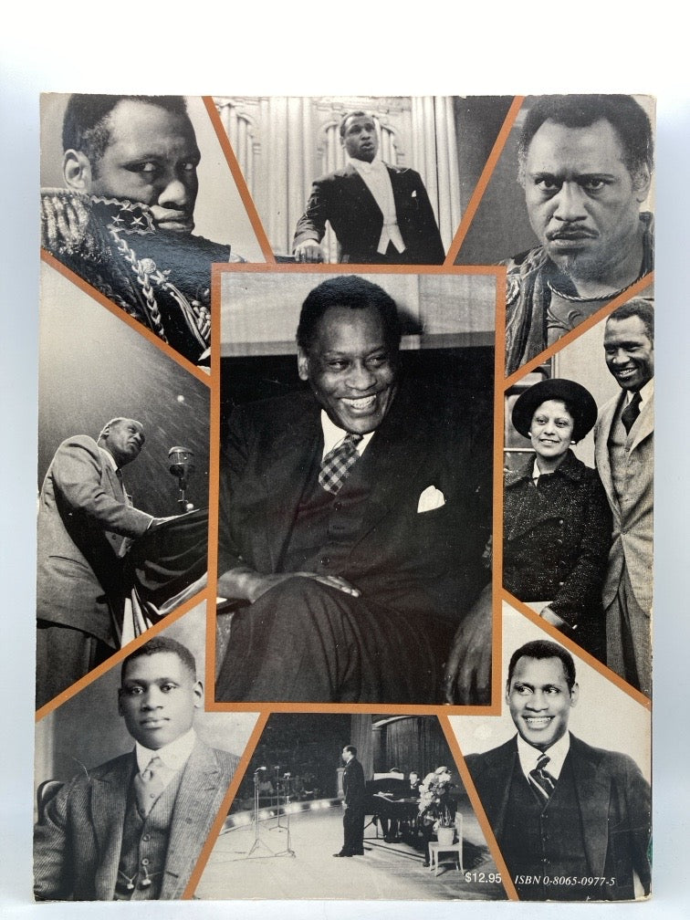 Here I Stand (signed by Paul Robeson) + The Whole World in His Hands: A Pictorial Biography of Paule Robeson