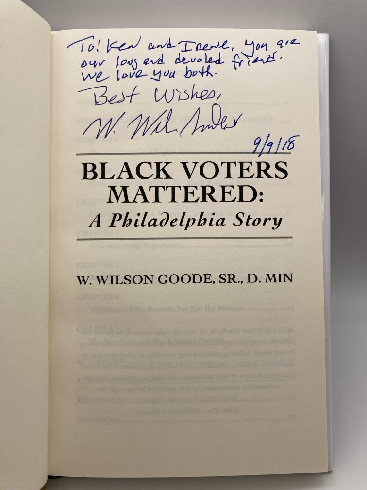 Black Voters Mattered: A Philadelphia Story