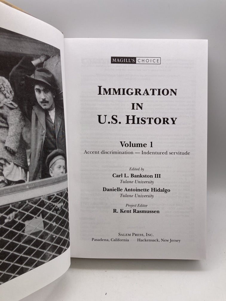 Immigration in U.S. History