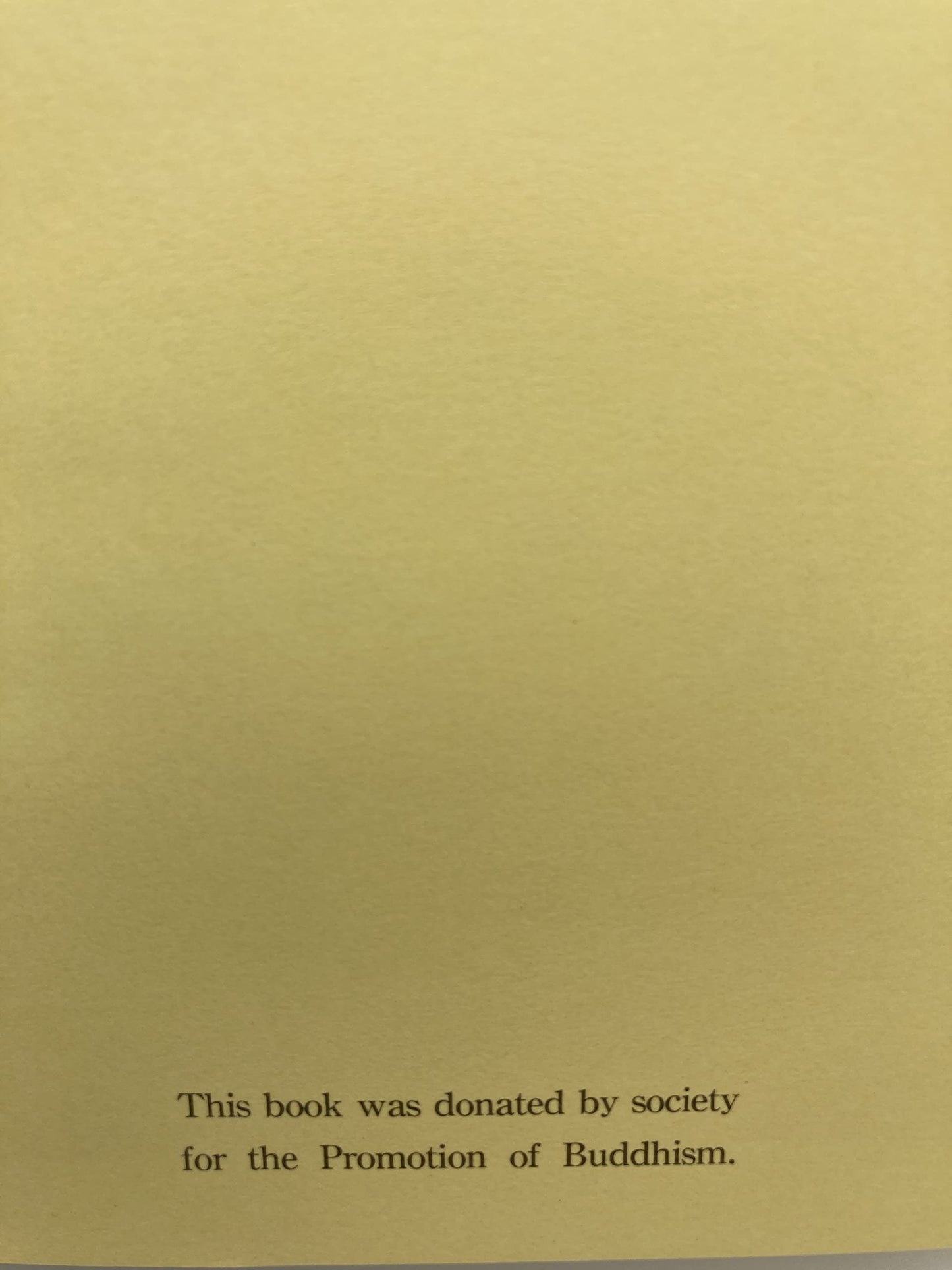 The Teaching of Buddha