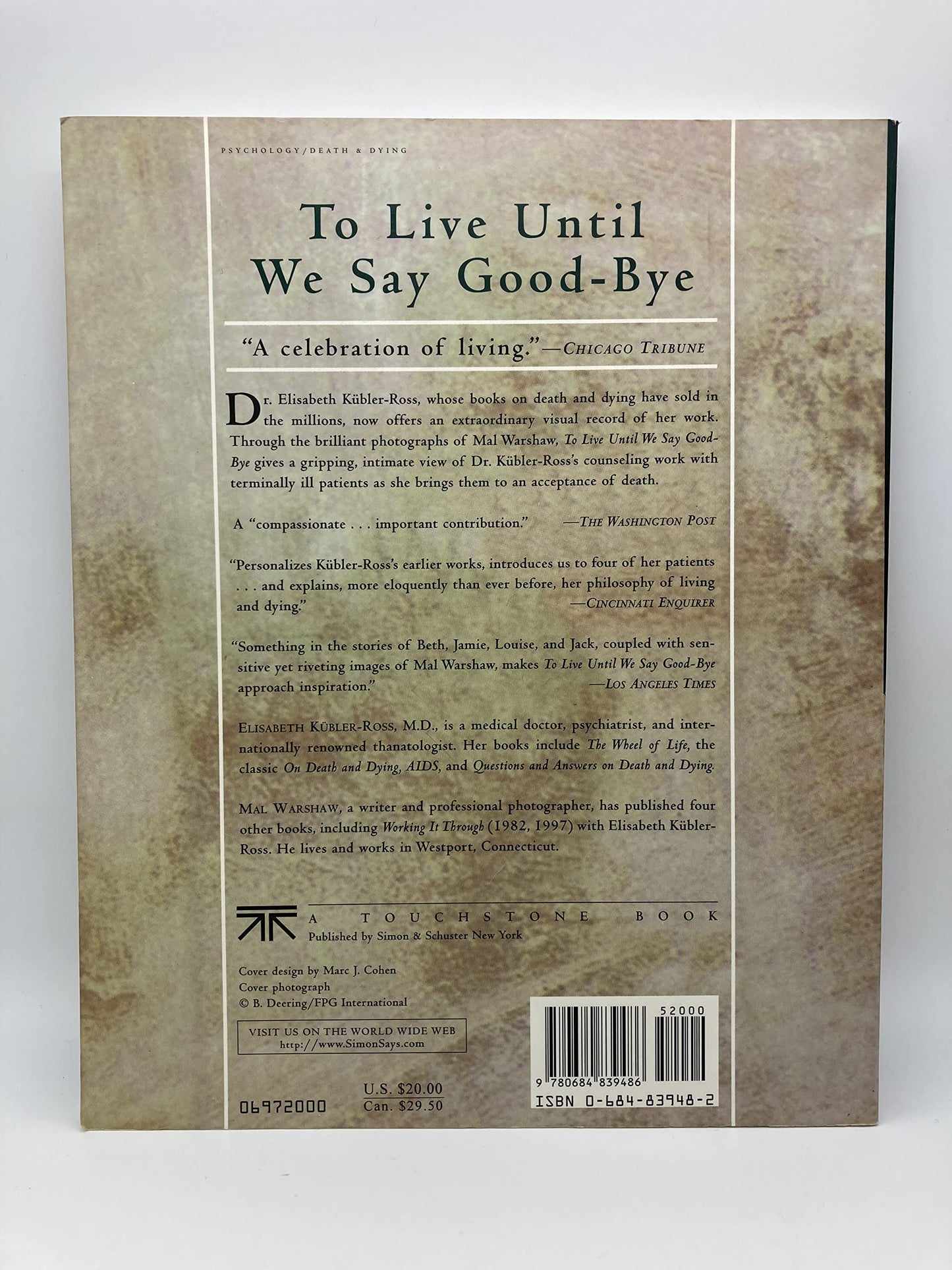 To Live Until We Say Good Bye