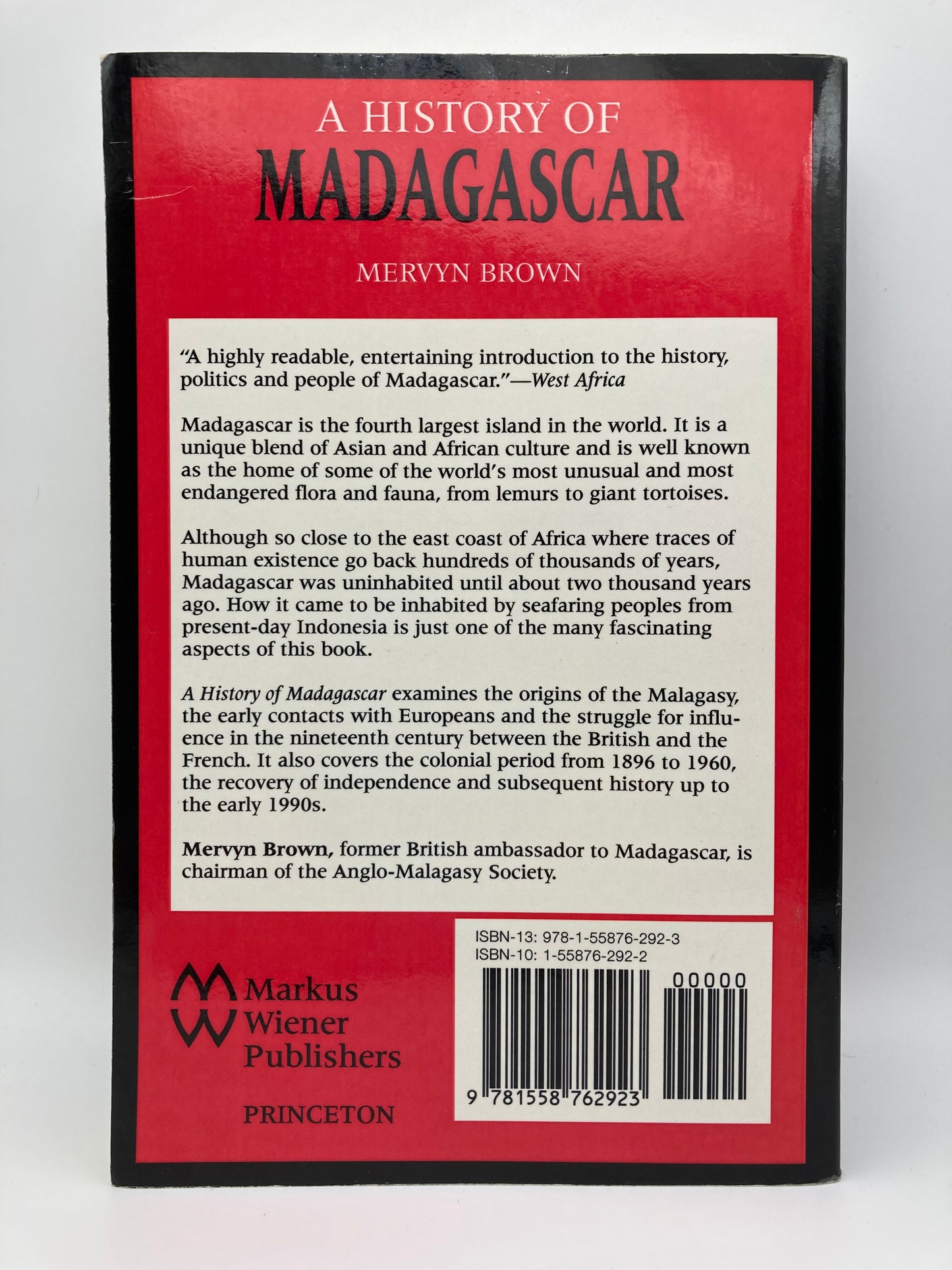 A History of Madagascar