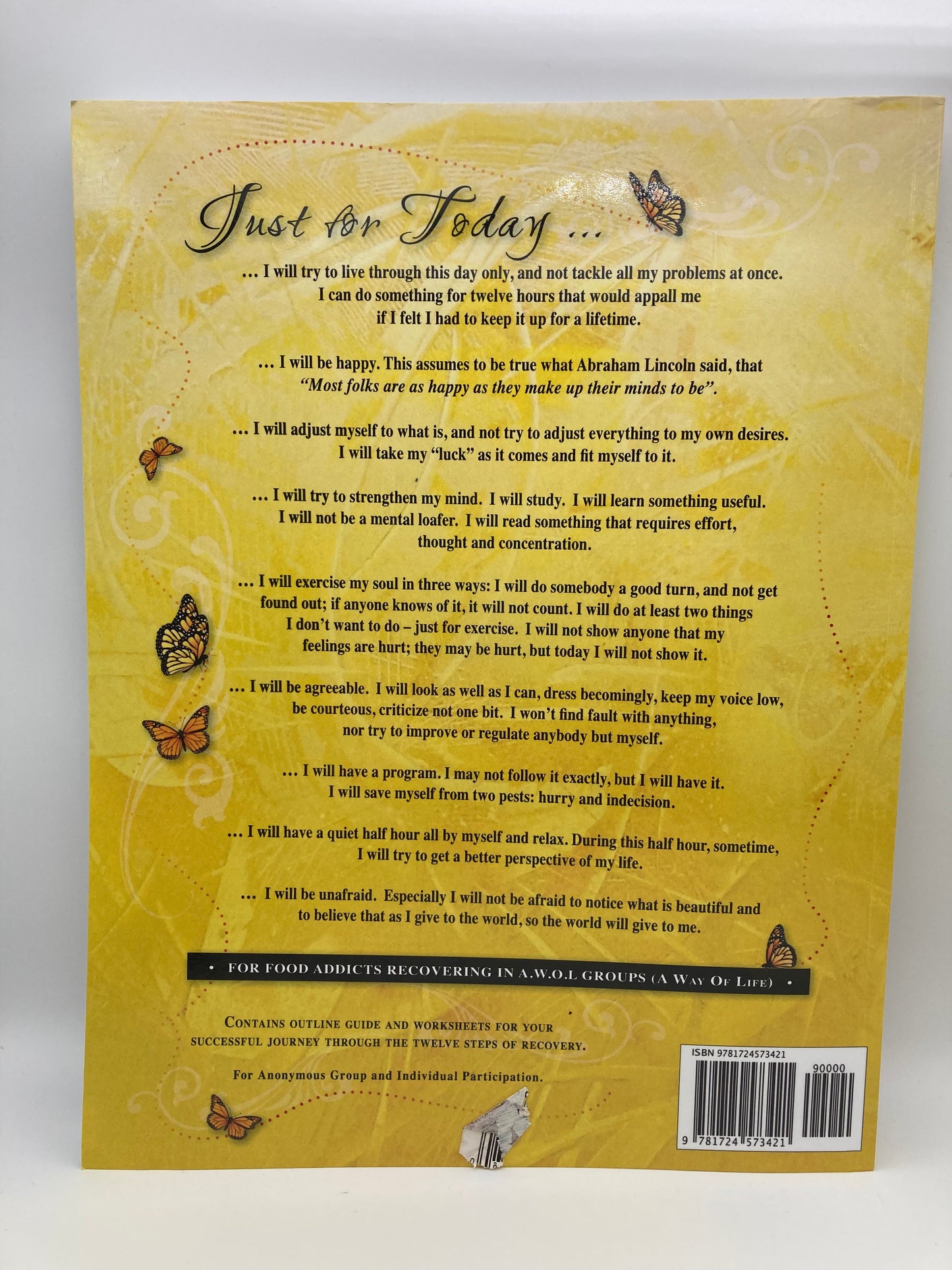2nd Edition AWOL Workbook: For Food Addicts in Recovery