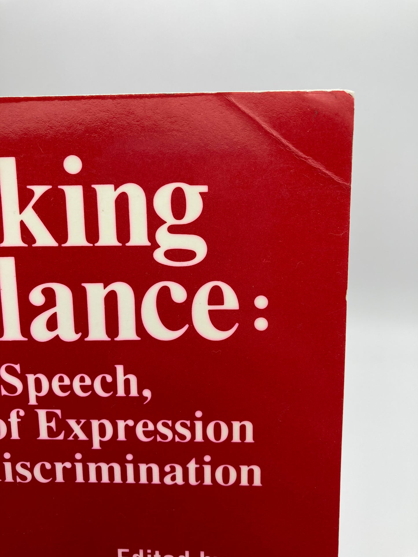 Striking a Balance: Hate Speech, Freedom of Expression and Non-Discrimination