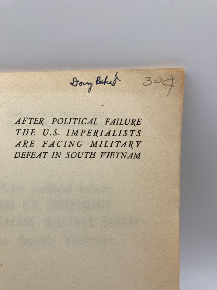 After Political Failure the U.S. Imperialists Are Facing Military Defeat in South Vietnam