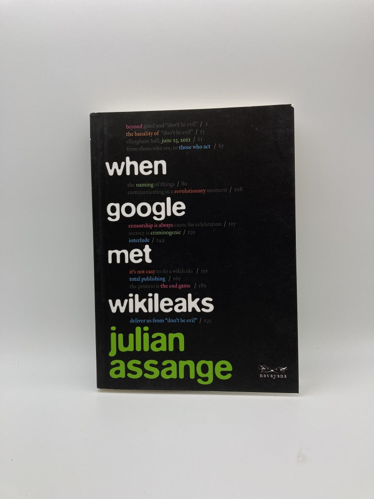 When Google Met Wikileaks