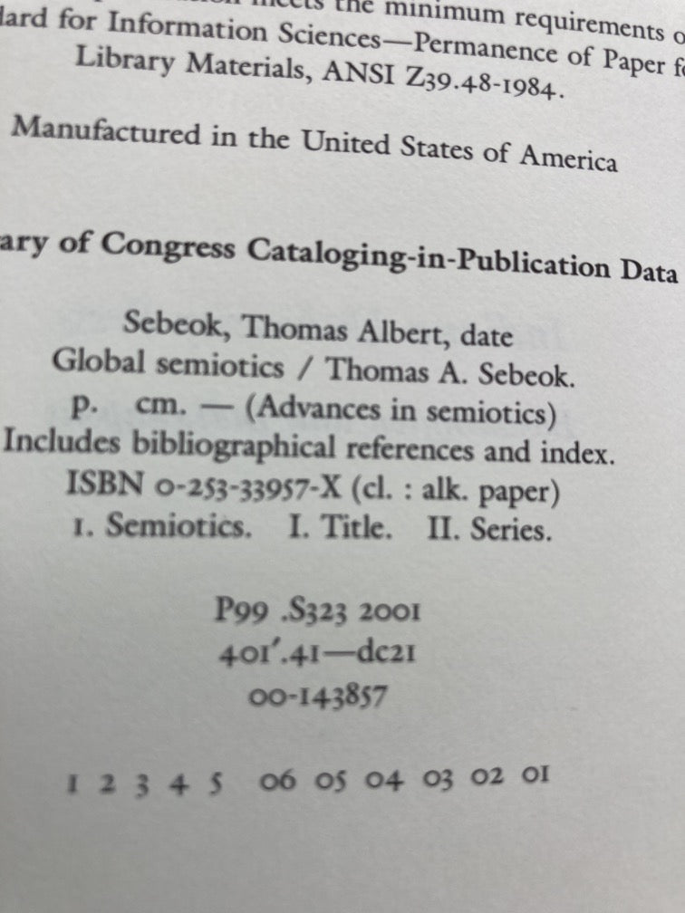Global Semiotics