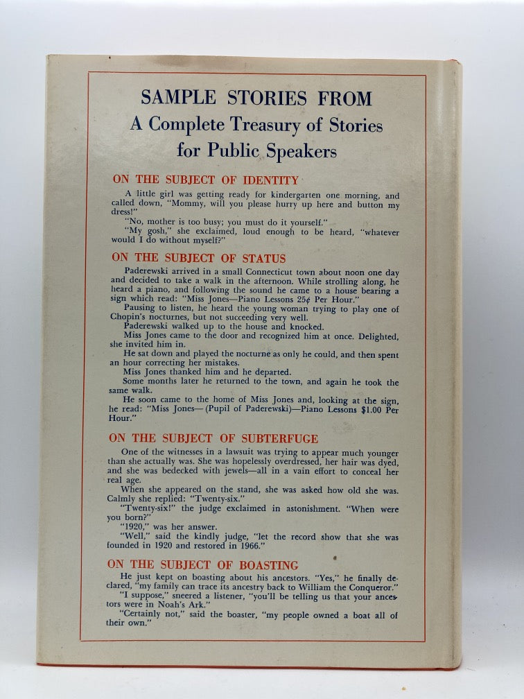 A Complete Treasury of Stories for Public Speakers