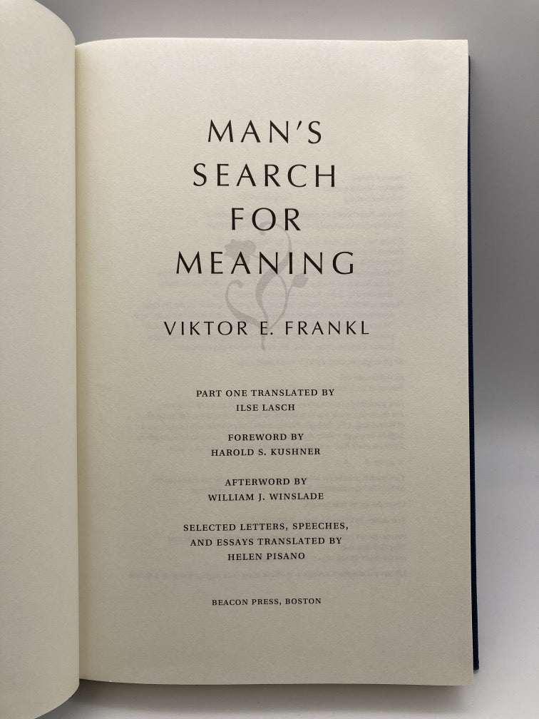 Man's Search for Meaning (Gift Edition)