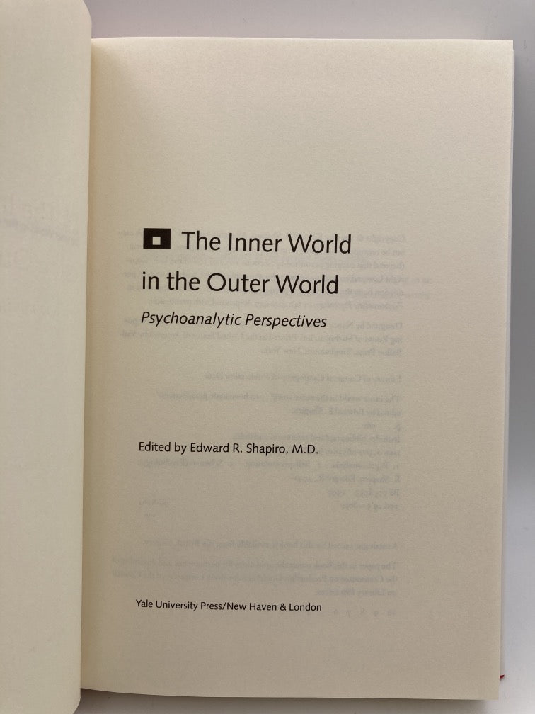 The Inner World in the Outer World