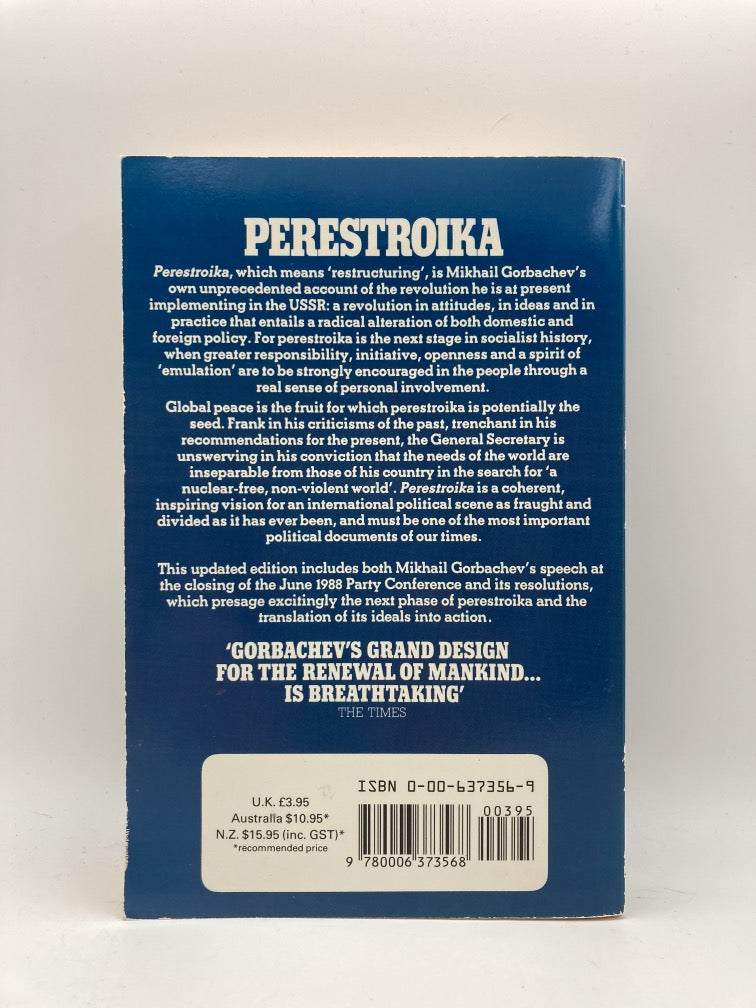 Perestroika: New Thinking for Our Country and the World