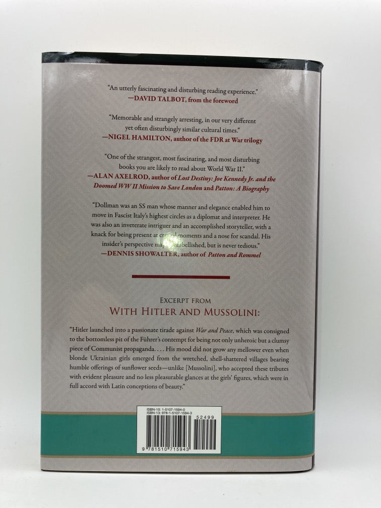 With Hitler and Mussolini: Memoirs of a Nazi Interpreter