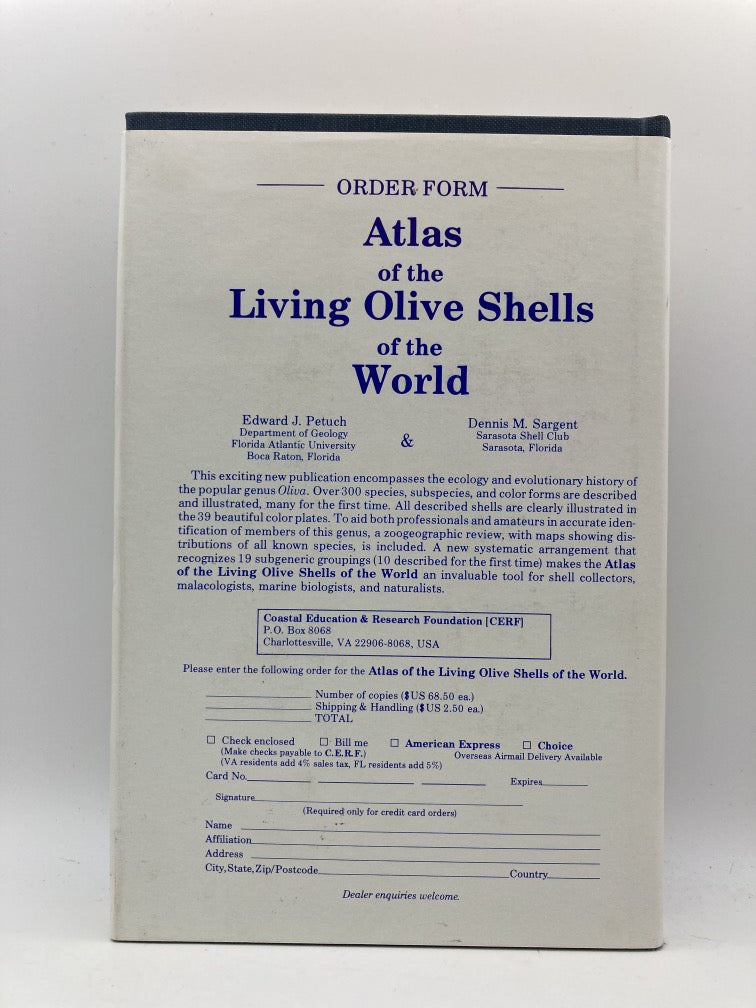 Atlas of the Living Olive Shells of the World