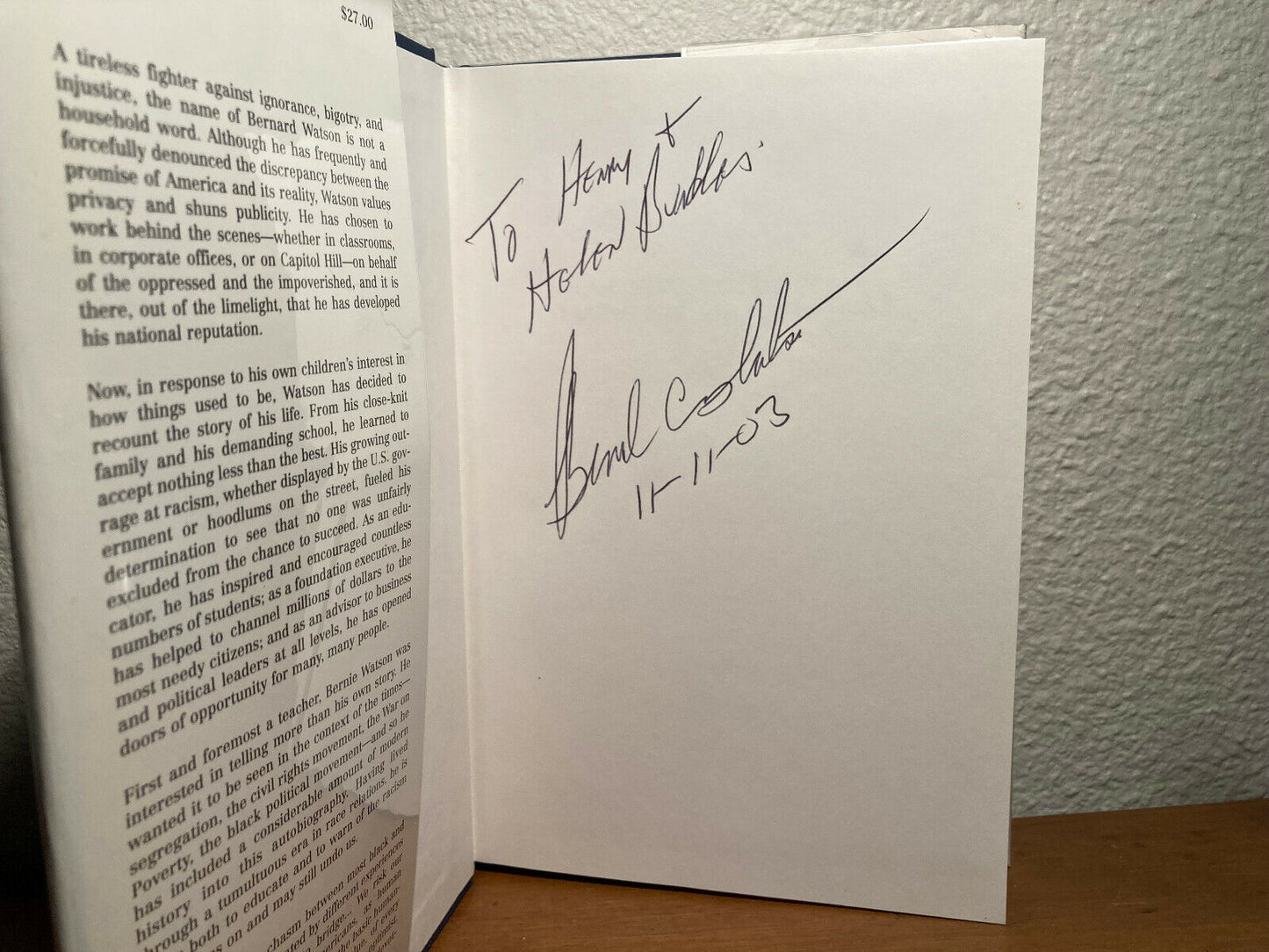 Colored Negro Black Chasing the American Dream | Signed 1st Edition