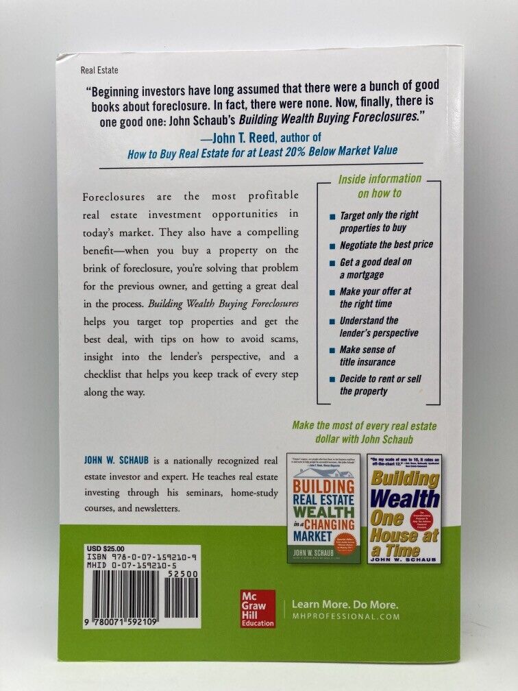 Building Wealth Buying Foreclosures by John Schaub