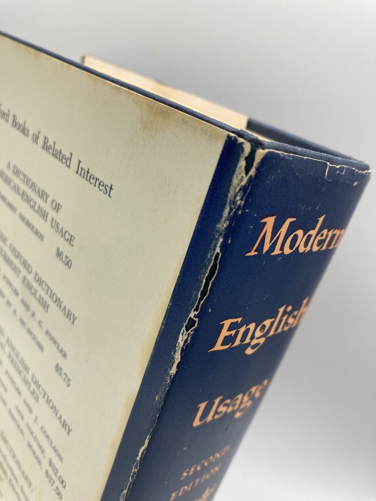 A Dictionary of Modern English Usage: Second Edition