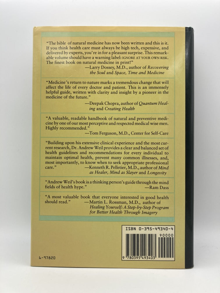 Natural Health, Natural Medicine: A Comprehensive Manual for Wellness & Self-Care