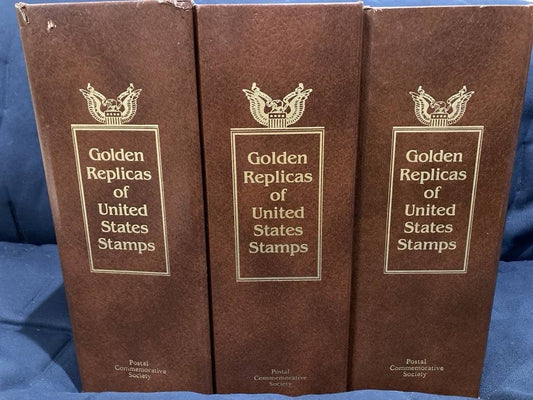 Golden Replicas of United States Stamps (Postal Commemorative Society)