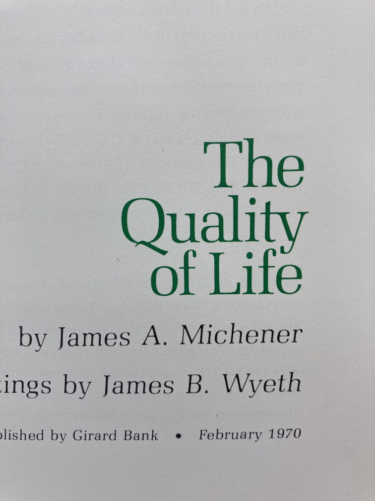 The Quality of Life