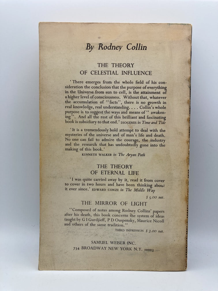 The Theory of Celestial Influence: Man, the Universe, and Cosmic Mystery