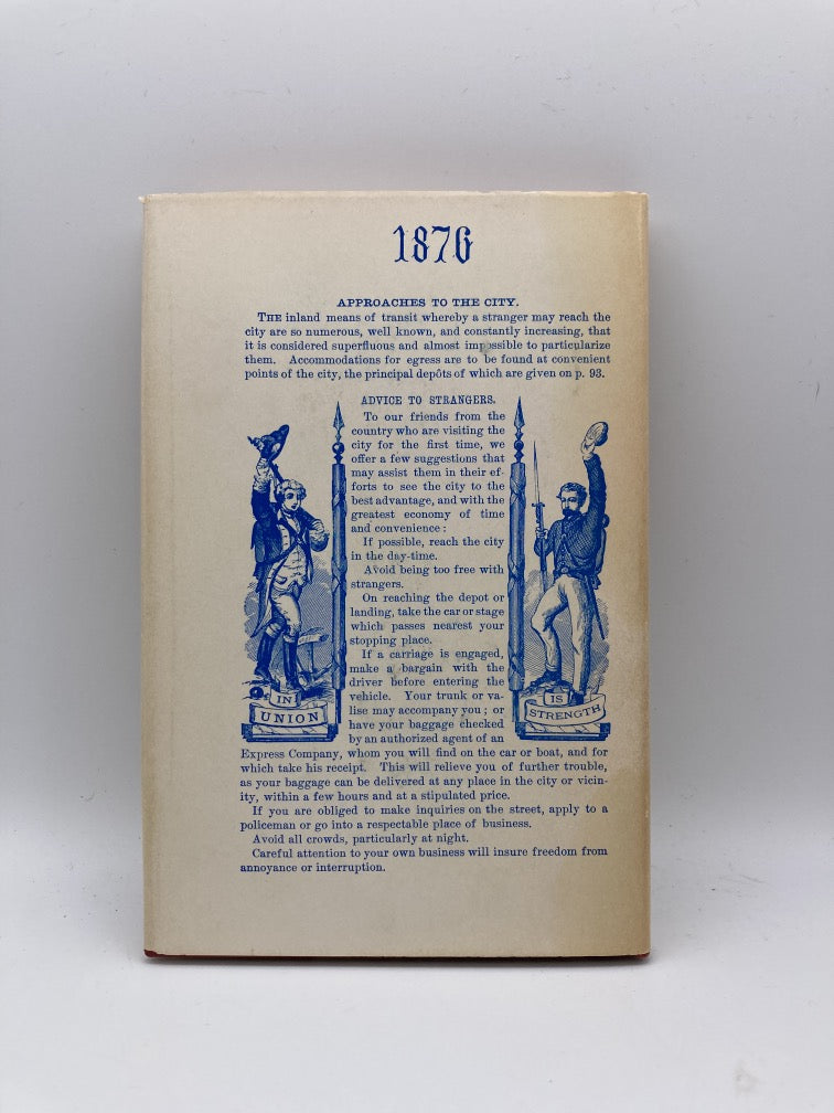 The centennial guide to New York City and its environs: A complete guide and hand-book of useful information, collected from the latest reliable sources