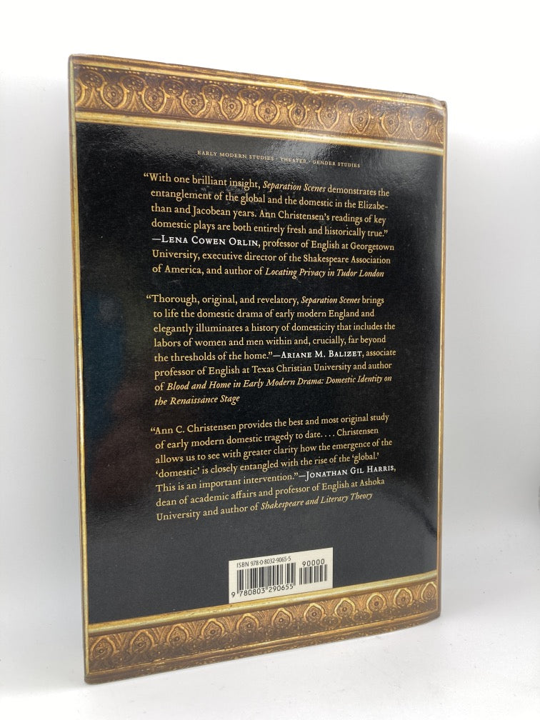 Separation Scenes: Domestic Drama in Early Modern England